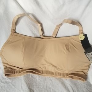 QT Intimates nursing sports bra sz L